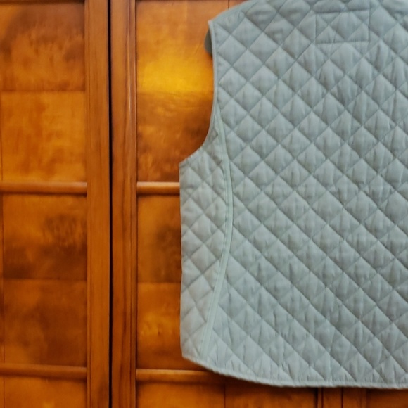 Van Heusen Green Vest Size Mefium - Picture 7 of 8